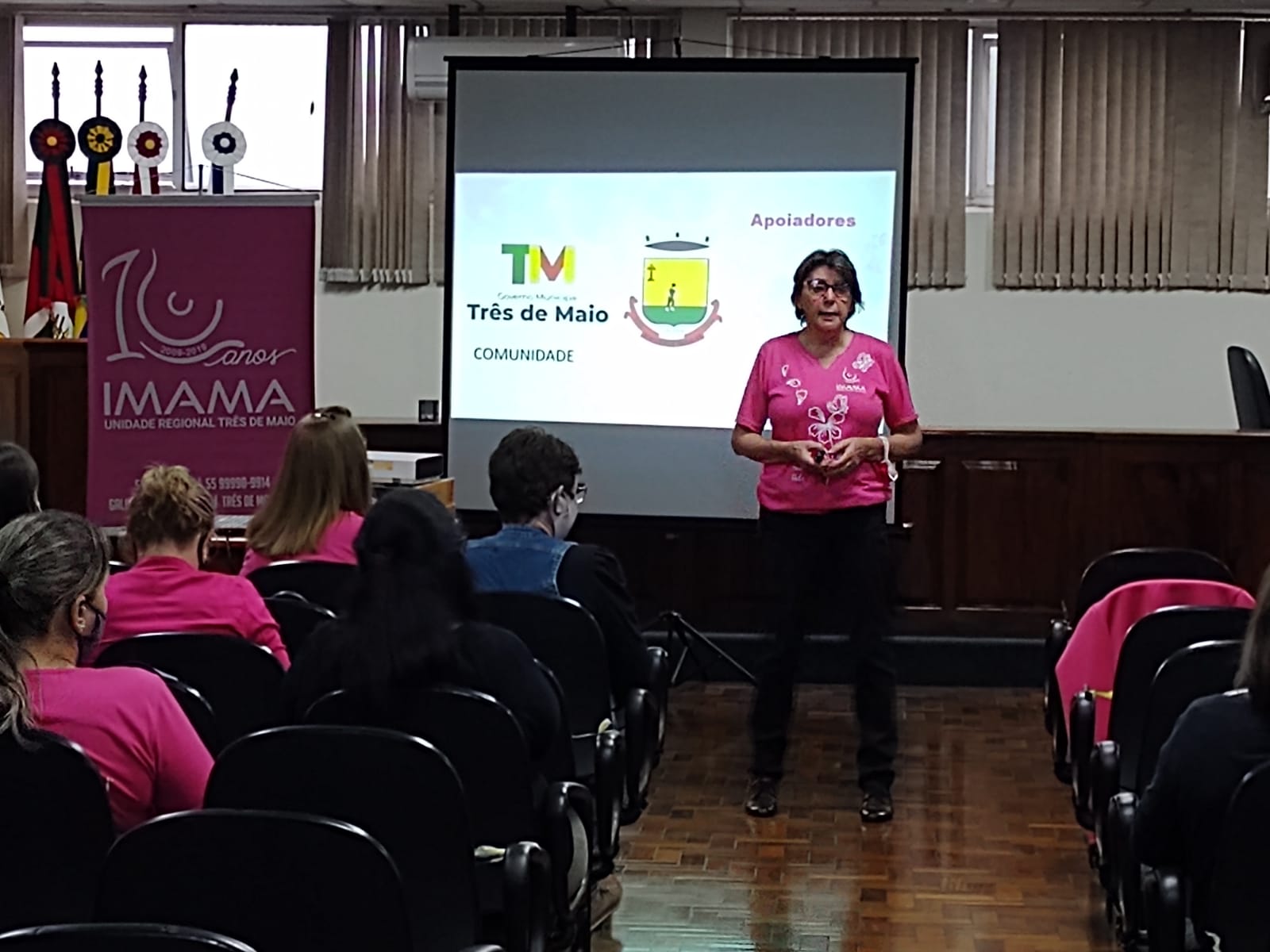 IMAMA REALIZA PALESTRA PARA AGENTES DE SAÚDE DE TRÊS DE MAIO